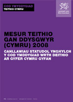 Canllawiau statudol ynghylch y cod ymddygiad wrth deithio ar gyfer cymru gyfan