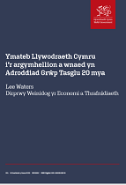 Ymateb Llywodraeth Cymru i’r argymhellion a wnaed yn Adroddiad Grŵp Tasglu 20mya